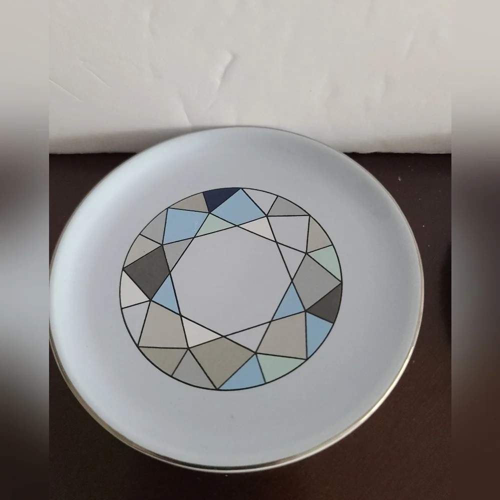 Kwiat jewelry set of 4 ceramic display plates